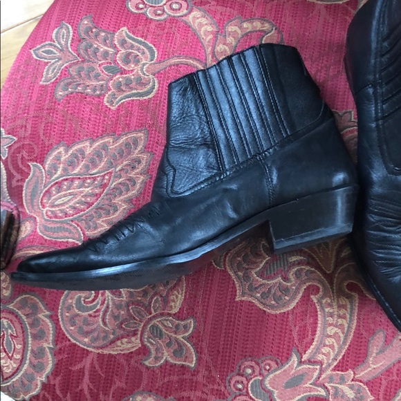 Used leather boots - Picture 2 of 8